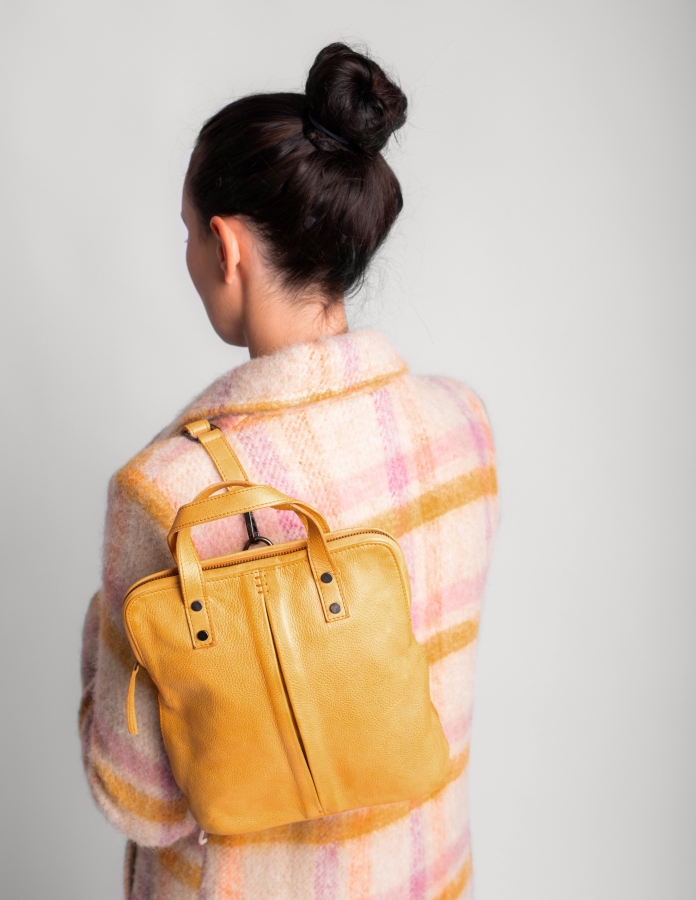 Little yellow backpack best sale